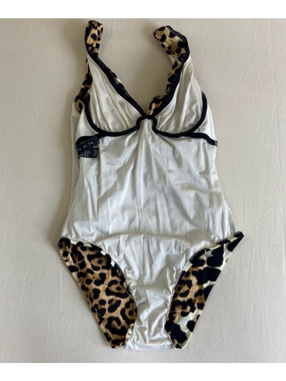 SHAN Cheetah Print One Piece Swimsuit Size 8 - Picture 9 of 10